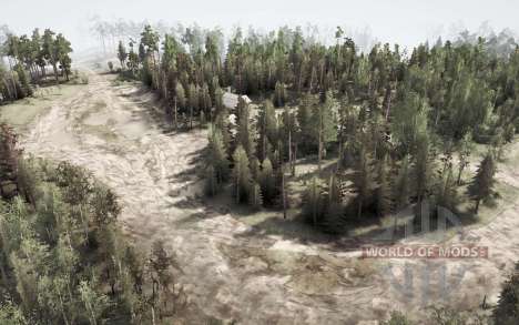 Carte Foresterie pour Spintires MudRunner
