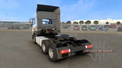 FAW Jiefang JH5 6x4 Tractor  Truck pour Euro Truck Simulator 2
