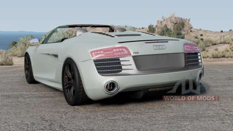 Audi R8 V10 Spyder 2012 für BeamNG Drive