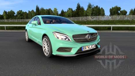 Mercedes-Benz CLS 350 d AMG Sport Package 2014 für Euro Truck Simulator 2