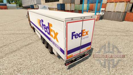 Peau FedEx pour Euro Truck Simulator 2