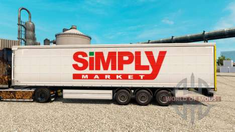 Skin Simply Market pour Euro Truck Simulator 2