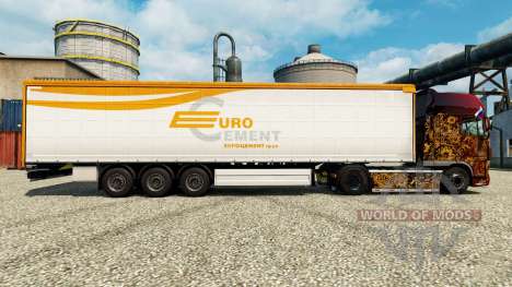 Skin Eurocement Gruppe für Euro Truck Simulator 2