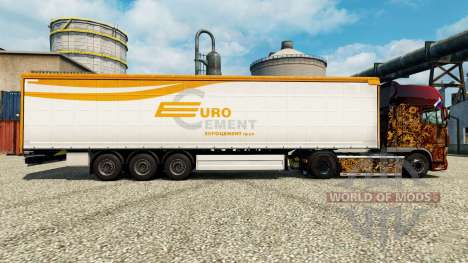 Peau Groupe Eurocement pour Euro Truck Simulator 2