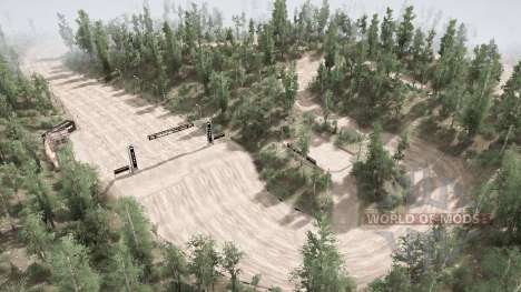 Porcupine Race Track für Spintires MudRunner