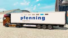 Skin Pfenning Logistik für Euro Truck Simulator 2