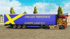 Peau Carlson Transporte pour Euro Truck Simulator 2