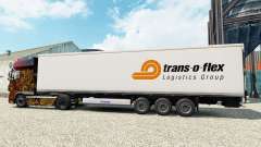 Haut Trans-o-Flex Logistik für Euro Truck Simulator 2
