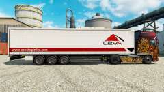 Skin Ceva Logistique pour Euro Truck Simulator 2