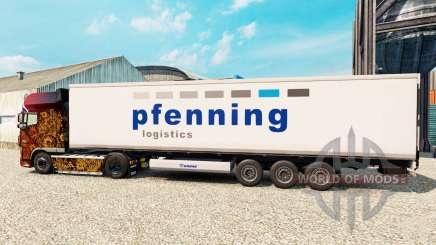 Logistique de pfenning de peau pour Euro Truck Simulator 2