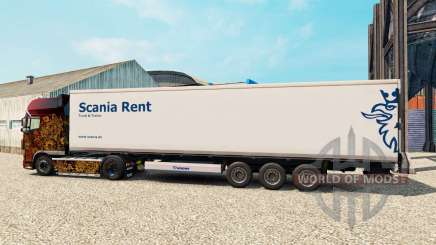 Haut Scania mieten für Euro Truck Simulator 2