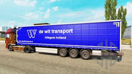 Skin De Wit Transport für Euro Truck Simulator 2