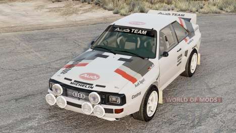 Audi Sport quattro Group B 1985 für BeamNG Drive