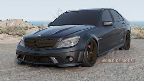 Mercedes-Benz C 63 AMG (W204) 2007 pour BeamNG Drive
