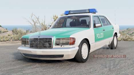 Mercedes-Benz 560 SEL W126 1985 pour BeamNG Drive