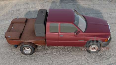 Dodge Ram 2500 4x2 Club Cab Flatbed Truck 2001 für BeamNG Drive