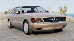 Mercedes-Benz 560 SEC Light Taupe pour BeamNG Drive