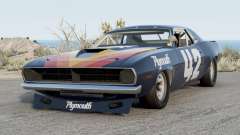 Plymouth Cuda Nile Blue pour BeamNG Drive