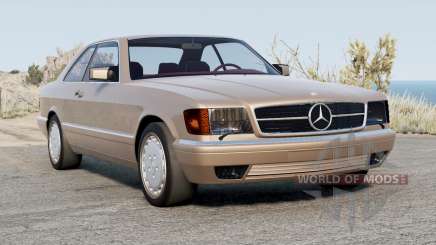 Mercedes-Benz 560 SEC Light Taupe pour BeamNG Drive