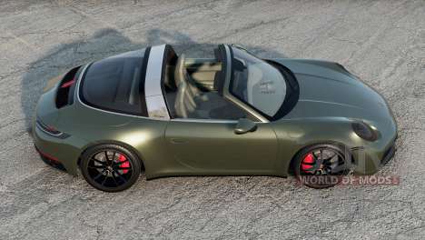 Porsche 911 Black Olive pour BeamNG Drive