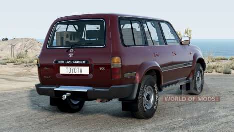 Toyota Land Cruiser Congo Brown pour BeamNG Drive