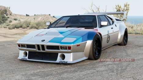 BMW M1 Vin Rouge pour BeamNG Drive