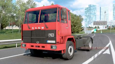 Sisu M-Series Sunset Orange pour Euro Truck Simulator 2