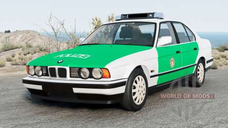 BMW 530i Sedan (E34) Bulgarian Rose pour BeamNG Drive