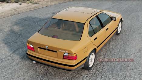 BMW 320i Saloon (E36) Light Brown pour BeamNG Drive
