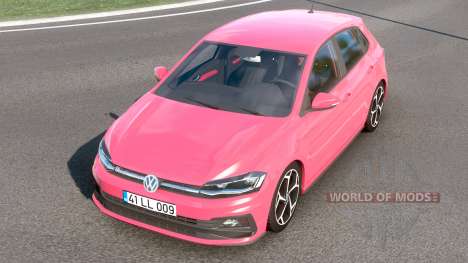 Volkswagen Polo Fiery Rose pour Euro Truck Simulator 2