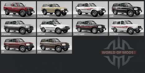 Toyota Land Cruiser Black Pearl pour BeamNG Drive