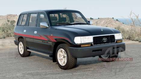 Toyota Land Cruiser Black Pearl für BeamNG Drive