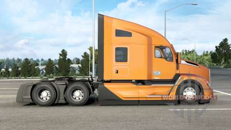 Kenworth T680 Yellow Orange pour American Truck Simulator