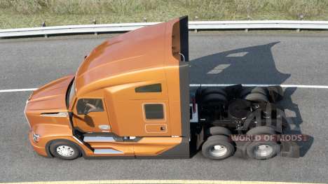 Kenworth T680 Yellow Orange für American Truck Simulator