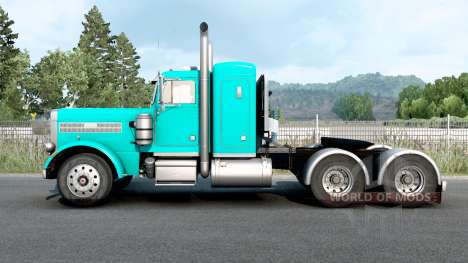 Peterbilt 359 Bright Turquoise für American Truck Simulator
