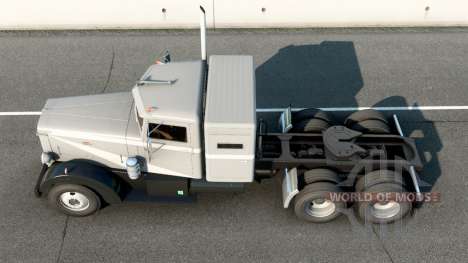 Peterbilt 350 Gray Nickel für American Truck Simulator