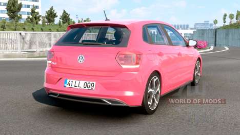 Volkswagen Polo Fiery Rose pour Euro Truck Simulator 2