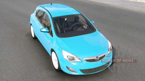 Opel Astra Vivid Sky Blue pour Euro Truck Simulator 2