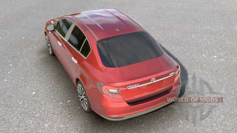 Fiat Egea Sedan (356) Red Orange pour Euro Truck Simulator 2