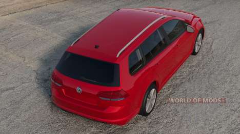Volkswagen Golf Variant Harvard Crimson pour BeamNG Drive