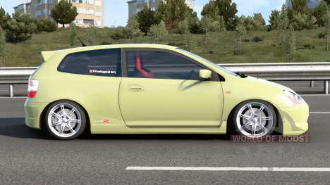 Honda Civic Type-R (EP3) Pale Goldenrod für Euro Truck Simulator 2