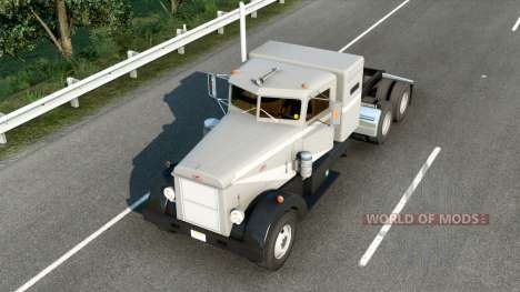 Peterbilt 350 Gray Nickel für American Truck Simulator