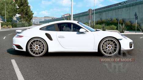 Porsche 911 White Lilac pour Euro Truck Simulator 2