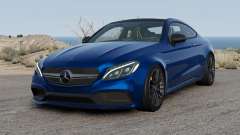 Mercedes-AMG C 63 S Oxford Blue pour BeamNG Drive
