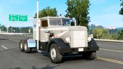 Peterbilt 350 Gray Nickel pour American Truck Simulator