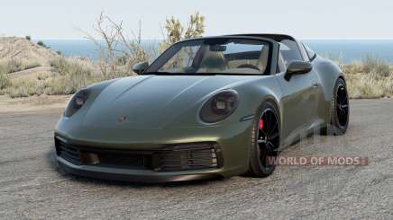 Porsche 911 Black Olive pour BeamNG Drive