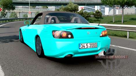 Honda S2000 Turquoise Blue für Euro Truck Simulator 2