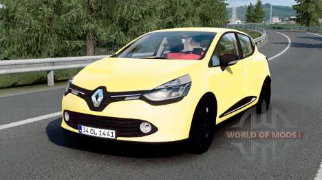 Renault Clio 2013 Flavescent pour Euro Truck Simulator 2