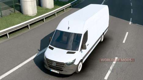 Mercedes-Benz Sprinter Geyser pour Euro Truck Simulator 2