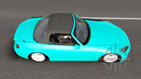 Honda S2000 Turquoise Blue für Euro Truck Simulator 2